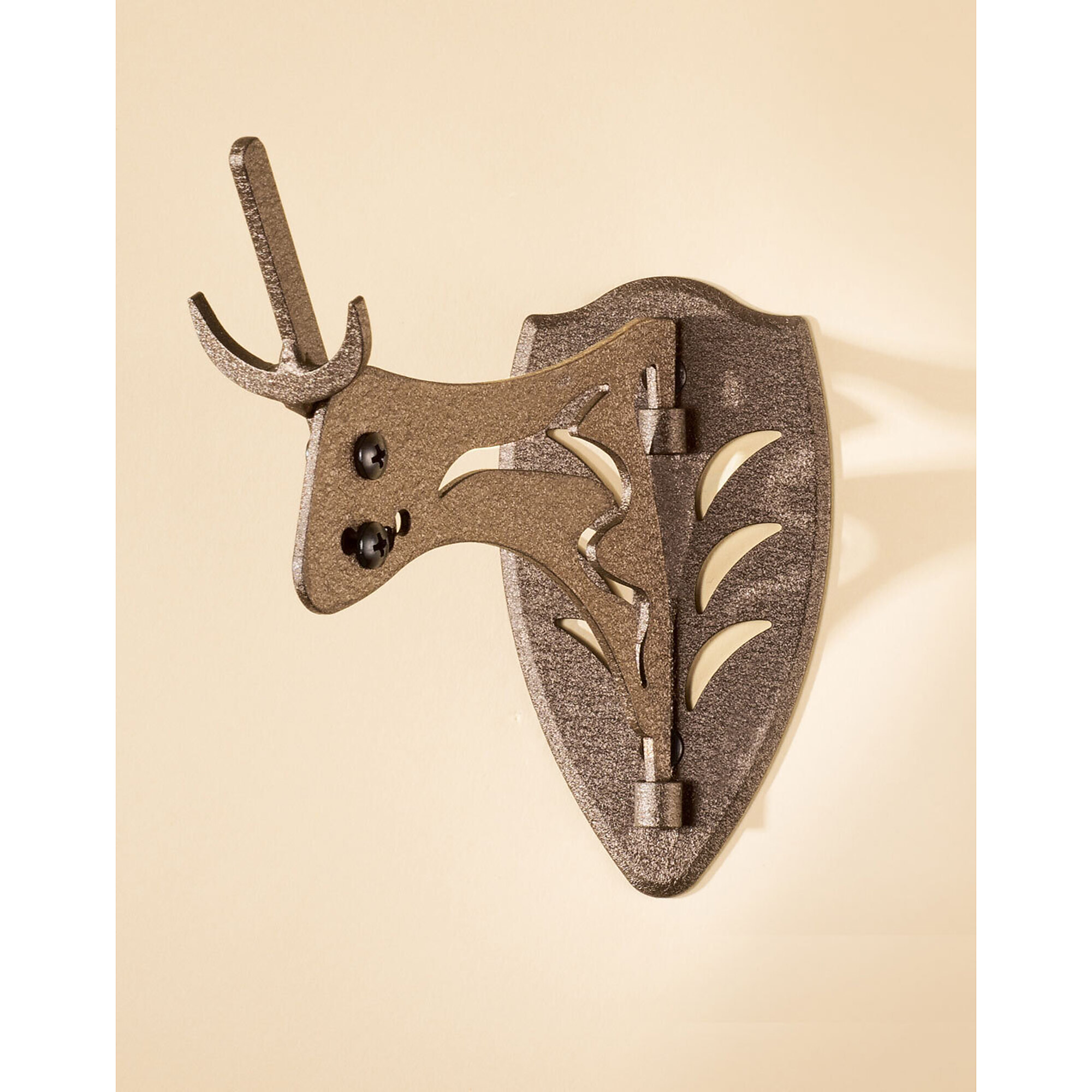 Skull Hooker, Little Hooker Brown Trophy Mount, Color Brown, Model# SKH-LH-ASSY-BRN